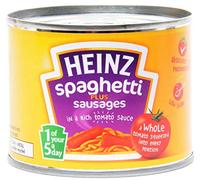 Heinz Pasta Tins (Spaghetti Sausages 3 x 200g)