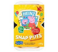 Heinz Peppa Pig Pasta Shapes in Tomato Sauce Snap Pot, 380 g (Pack of 2)