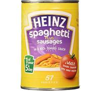 Heinz Spaghetti and Sausages X4