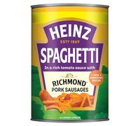 Heinz Spaghetti with Richmond Pork Sausages 400g (Pack of 6)