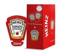 Heinz Tomato Ketchup SqueezMe portions, 26 ml (Pack of 70)