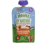 Heinz Tomato and Mozzarella Pasta Shapes Meal Pouch, 130 g (Pack of 5)