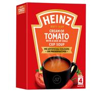 Heinz Tomato & Chilli Cup Soup, 90g ( 4 x 22.5g)