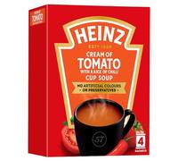 Heinz Tomato & Chilli Cup Soup, 90g ( 4 x 22.5g)