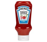 Heinz Tomato Ketchup 50% Less Sugar And Salt 650ml
