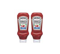 Heinz Tomato Ketchup 50% Less Sugar & Salt 2 x 880g