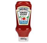 Heinz Tomato Ketchup 50% Less Sugar & Salt 880g