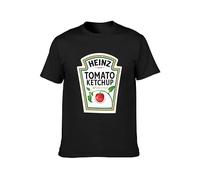 Heinz Tomato Ketchup Label Men's T-Shirt Unisex Black Tee XXL