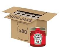 Heinz Tomato Ketchup Jar, 34 ml (Pack of 80)