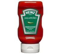 Heinz Tomato Ketchup with Jalapeno 14oz Bottles (Pack of 3)