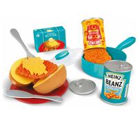 Casdon Heinz Beanz & Hoops Make & Play Set | Assorted Toy Set For Children Aged 2+ | Includes Make-Believe Heinz Tins, Saucepan, Plate, And Cutlery - Just Like The Real Thing!