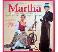 Heinz Wallberg & Münchner Rundfunkorchester / Lucia Popp / Doris Soffel / Siegfried Jerusalem / Karl Ridderbusch / Siegmund Nimsgern u.a. - Flotow: Martha (Vollständige Aufnahme in deutscher Sprache) [Vinyl Schallplatte] [3 LP Box-Set]