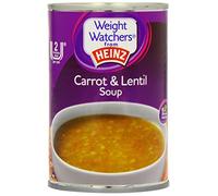Heinz Weight Watchers Carrot and Lentil Soup, 295 g (Pack of 12)