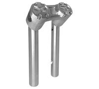 "HeinzBikes Clubstyle Pullback Riser - 1 1/4"" Hbars SILVER/SILVER 1 1/4 INCH"