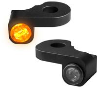 HeinzBikes Nano Led Under-Bar Turn Sig. CVO MODELS 02-20, BLACK
