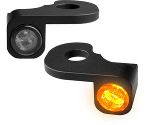 HeinzBikes Nano Led Under-Bar Turn Sig. TOURING 90-08, CHROME