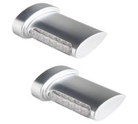 HeinzBikes Winglets Led Turn Signal REAR TURN SIG 93- SATIN