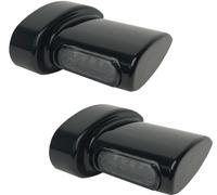 HeinzBikes Winglets Micro LED Turn Signals 3-in-1 black