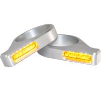 HeinzBikes Zc-Line Fork Turn Signal CLASSIC, 54-56 MM, SILVER