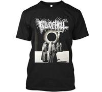 HEIOHL NWT Full of Hell American Grindcore Metal Band Music Graphic Retro T-Shirt S-4XL BlackLarge