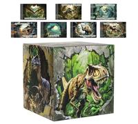 HEIPINIUYE Valentines Cards for Kids Dinosaur Valentines Day Box for Kids Classroom School Gift Exchange Party Supplies Valentines Mailbox with 30 Valentine Cards and 5 Teacher Cards