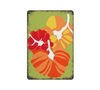 Heirloom Tomatoes Art Archival Fine Creative Novelty Unique Funny Tin Waterproof Metal Tin Sign Plaque Poster Vintage Culture Wall Decor Aluminum Garden Restaurant Living Room Bedroom 8*5.5 inc