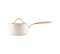Heirol Heirol Royal Pearl saucepan with lid Ø18 cm White-gold