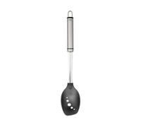 Heirol Heirol Steely perforated serving spoon nylon head Black-stainless steel