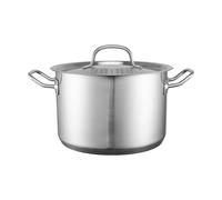 Heirol Heirol Steely pot with lid built-in strainer 5 litre