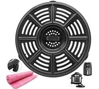 HEISENLIN Air Fryer Replacement Parts Crisper Plate for Ninja, 8.2 inch 4QT Premium Round air Fryer Tray Grill Pan Plate Accessories with Rubber Feet, Dishwasher Safe