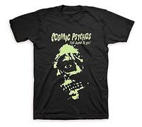HEISHI Men's Cosmic Psychos - Too Dumb to Die Men T Shirt Black