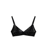 Heist Nieve flocked mesh bralette - Black S-M-L-XL