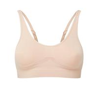 Heist Shapewear - Contour - The Non-Wired Bralette with Built in Support and Flexible Cup Sizing (UK, Alpha, XL, Regular, Regular, Almond)