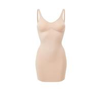 Heist Shapewear, Contour - The Seamless Slip - Seamless; Firm Control Shaping Slip, Shaping Dress (Almond, 12-14)