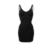 Heist Shapewear, Contour - The Seamless Slip - Seamless, Firm Control Shaping Slip, Shaping Dress (Black, 12-14)