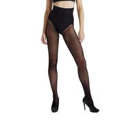 Heist Sheer Tights - The Thirty-Five - Seamless, Comfort Waistband, Semi Opaque 35 denier Black Tights for Women (UK, Numeric, 6-8)