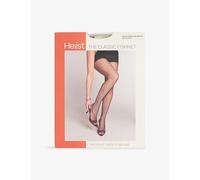 Heist Studios Womens Heist Studios The Classic Fishnet Stretch-Woven Tights Chocolate Brown 12/14