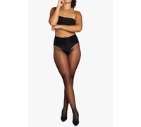 Heist Women's The Fifteen Denier Mid-Waist Sheer Tight in Black | Size: 6-8 Heist Black 6-8