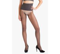 Heist Women's The Fifteen Denier Sheer Tight in Mid Grey | Size: 12-14 Heist Mid Grey 12-14