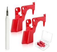 HEITAOZHUANYING 2 Pack Extra Strong Trigger Power Switch Button, For V 10 V 11, Vacuum Cleaner Replacement Parts, Vacuum Cleaner Repair Fix Tool, 1 Screwdriver.