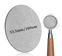 HEITAOZHUANYING 53.5mm, 1.7mm Thick, 150μM Puck Screen for Espresso Perfection, Ultimate Coffee Machine Accessory, Coffee Machine Accessories for Espresso Portafilter Filter Basket.