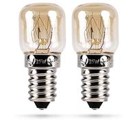 HEITECH Oven Light Bulb 15 W E14 Heat Resistant up to 300 Degrees for Ovens, Grills, Microwaves with T22 Capsule, 75 Lumens & 2600 K