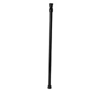 HEITIGN 1 x Curtain Rod Extendable 30-90CM No Drill Window Screen Spring Rod Adjustable Tension Pole Bath Curtain Rail for Kitchen Bathroom Window White (55-90CM)
