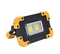 HEITIGN Camping Lantern Lamp Rechargeable Mini LED Flood Light COB Emergency Flood Light USB Charging Double Square Camping Light Tent Work Light for Outdoor
