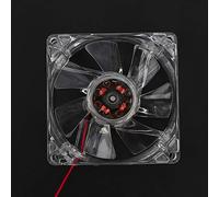 HEITIGN White Pc Case Red Led Pc Fans 80mm 9×8×3 4pin Dc 12v 80mm Blue Led Light Cpu Pc Computer Cooling Case Fan