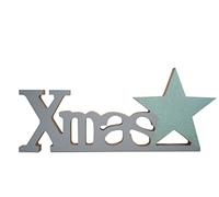 HEITMANN DECO Wooden Christmas Cutout Natural Approx. 30 cm