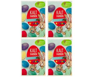 Heitmann Egg Color Kaltfarben 4 x 5 Piece Eggs Dye Easter Colorful -kinderleicht