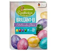 Heitmann Eierfarben, Brilliant egg liquid with gloss effect, five colours, suitable for white and brown eggs, 1 piece