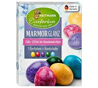Heitmann Eierfarben, Marble Gloss 53.2 g, 1 piece (5 egg colours + gloves)