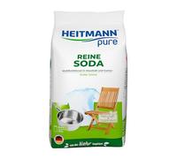 HEITMANN pure Pure Soda | Natural Cleaning Powder for Household, Laundry & Garden | Versatile Home Remedy Against Grease, Dirt, Stains & Odours | 500 g